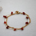Cargar la imagen en la vista de la galería, Pulsera Doble Chip | Coral