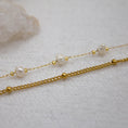 Load image into Gallery viewer, Double chip bracelet | Pearl