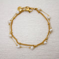 Cargar la imagen en la vista de la galería, Pulsera Doble Chip | Perla