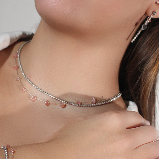 Shine Bright Double | Strawberry Quartz