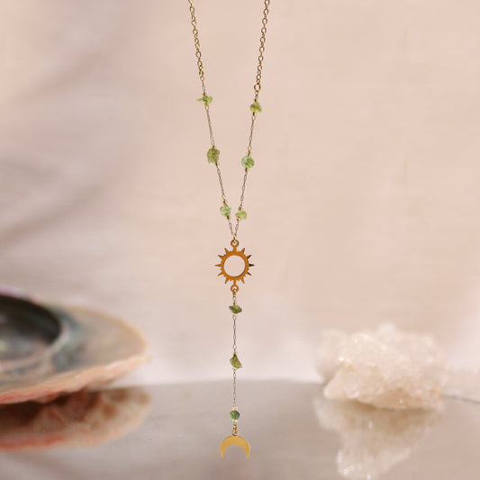 Collar Y Dorado | Peridoto