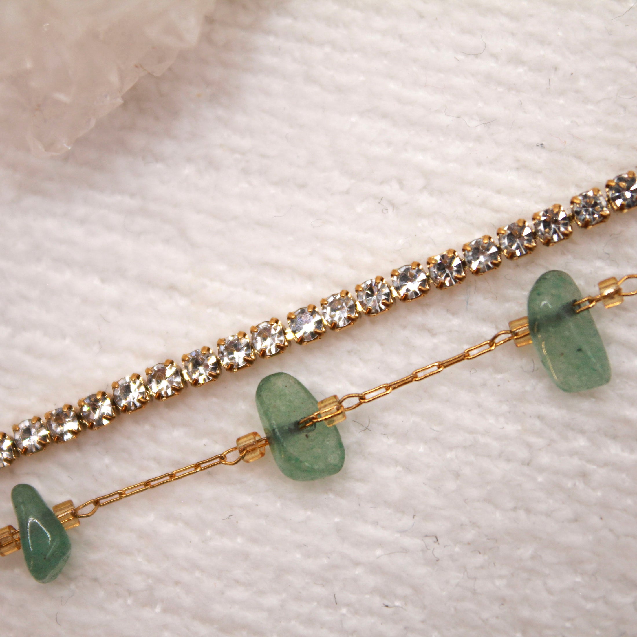 Pulsera Doble Shine Bright | Jade