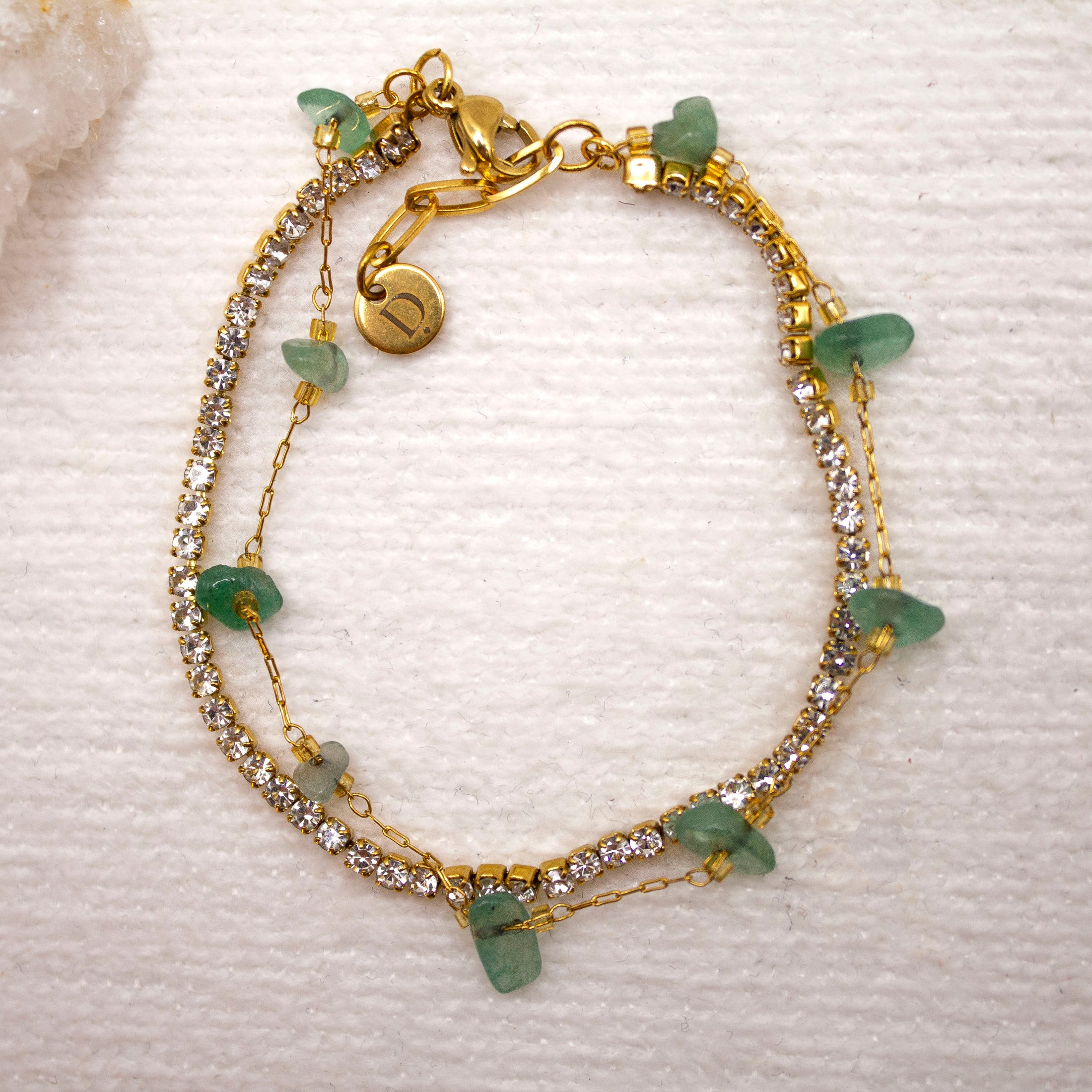 Pulsera Doble Shine Bright | Jade