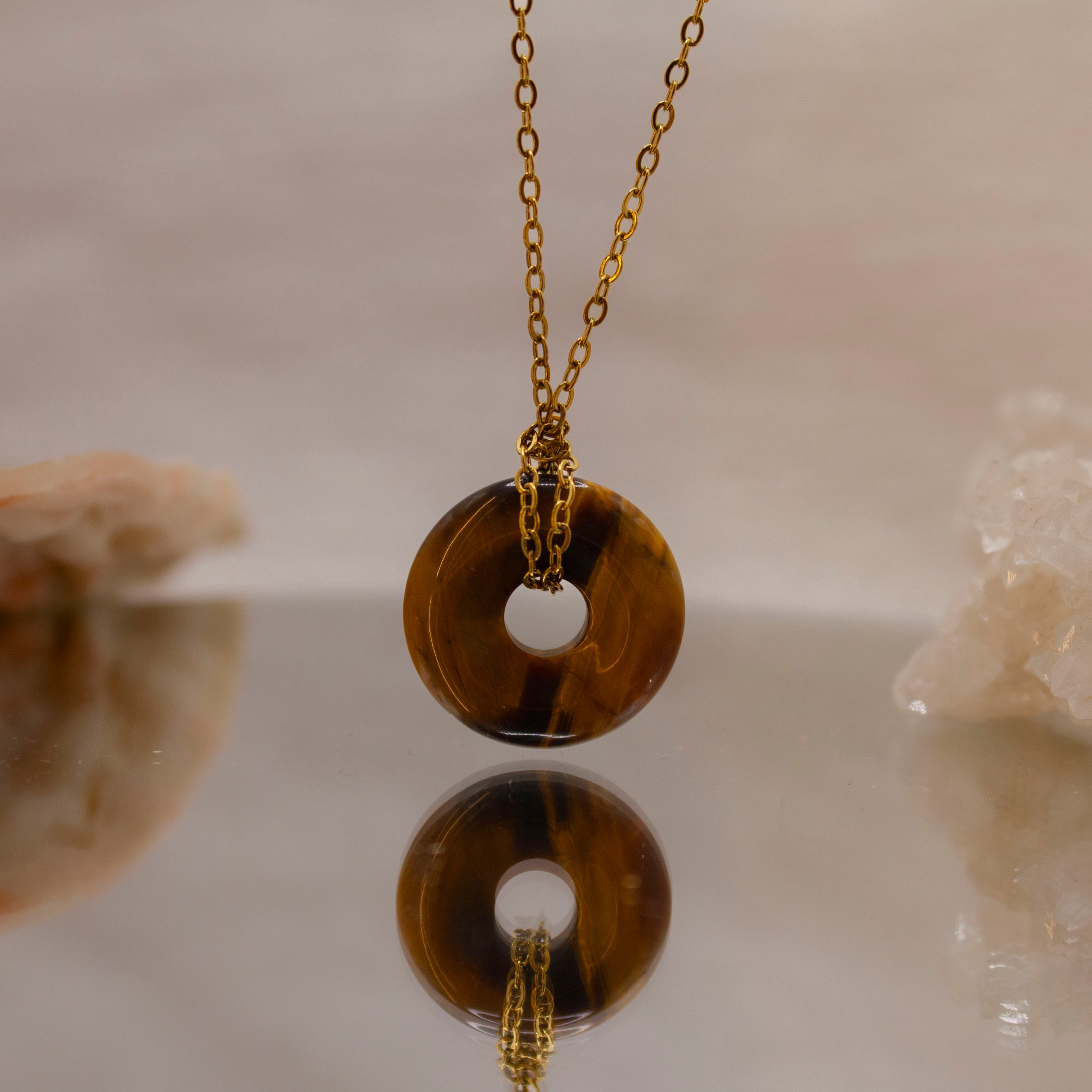 Collar Donut S | Ojo de Tigre