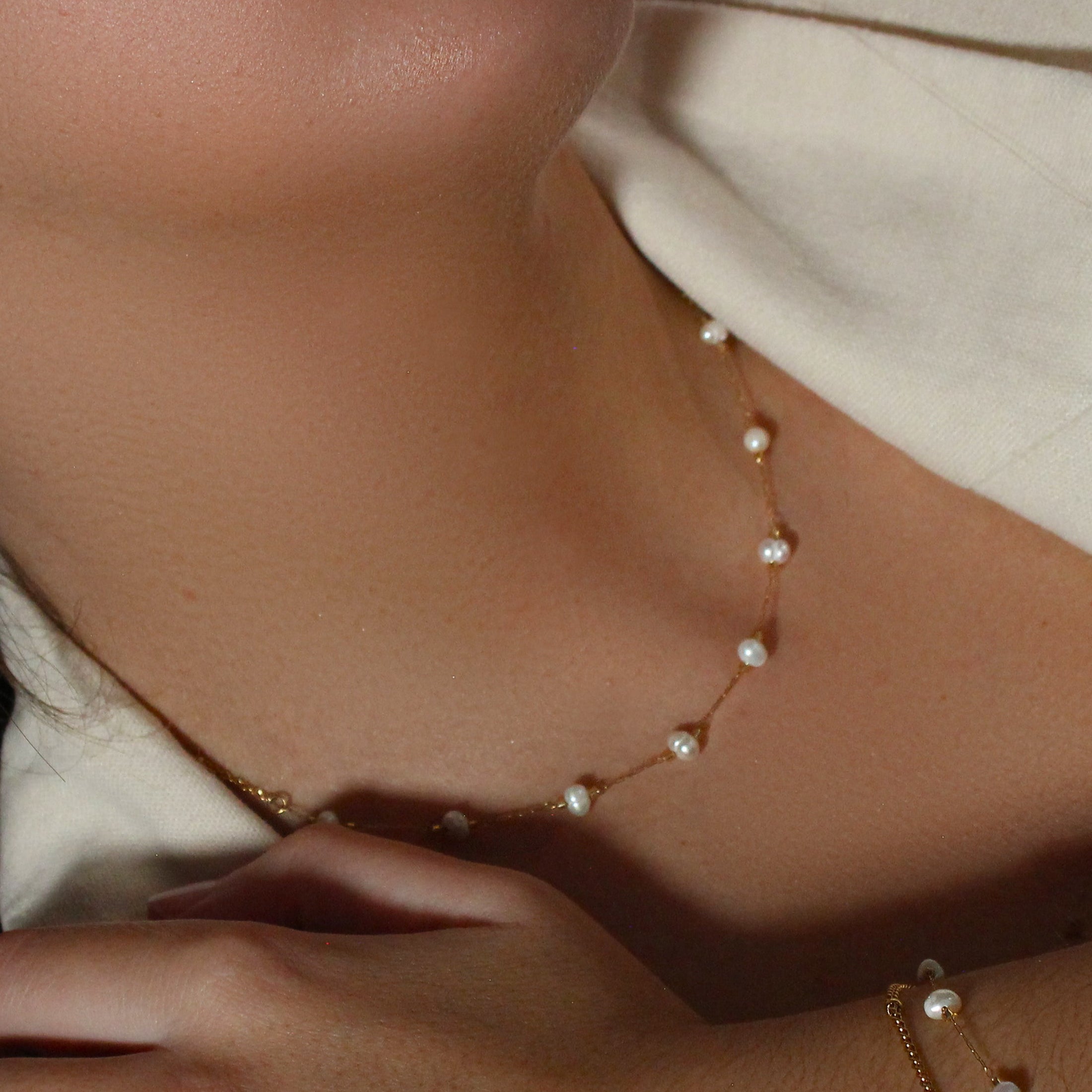 Collar Chip Simple | Perla