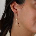 Load image into Gallery viewer, Earrings 3 Chips Online | Pink quartz
